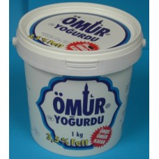 Turecký jogurt Omur 1kg 3,5%